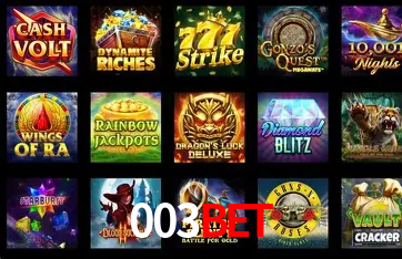 003bet: A Experiência de Casino com Jogos de Mesa ao Vivo